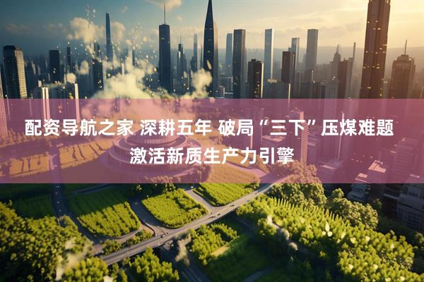 配资导航之家 深耕五年 破局“三下”压煤难题 激活新质生产力引擎